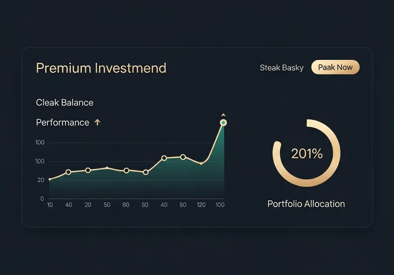 Aperçu du portefeuille dans la plateforme